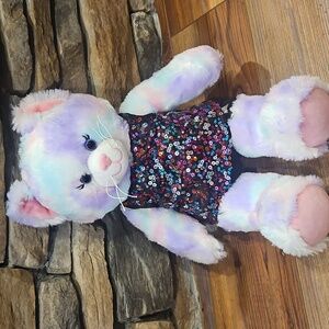 Build A Bear pastel swirl Kitty